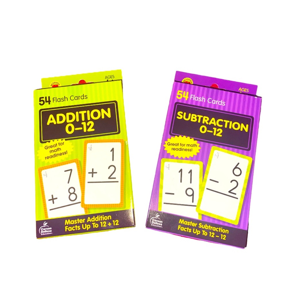 Bundle of 2 boxes of flash cards